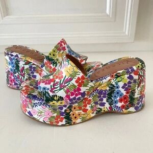 Vicenza Floral Platform Women's Shoes